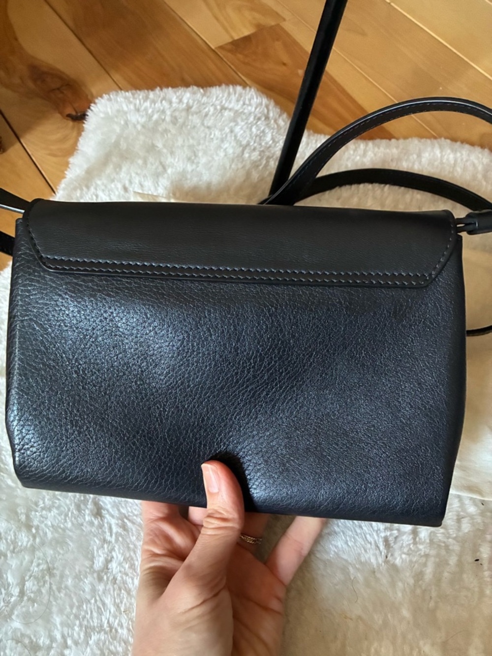 Marni Trunk Black Leather Crossbody Bag - Picture 3 of 13